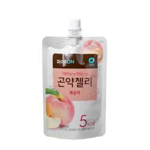 Нежное желе со вкусом персика Желе Боксуна Peach Konjac Jelly 150g Daesang