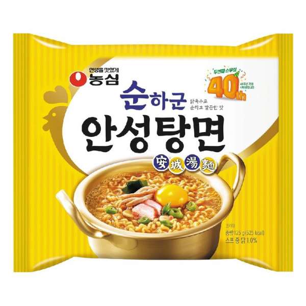 Лапша быстрого приготовления слабо острая 125g Nongshim