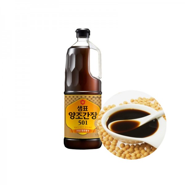 Соевый соус 501 Sempio Soy Sauce 501 Naturally Brewed 1700ml