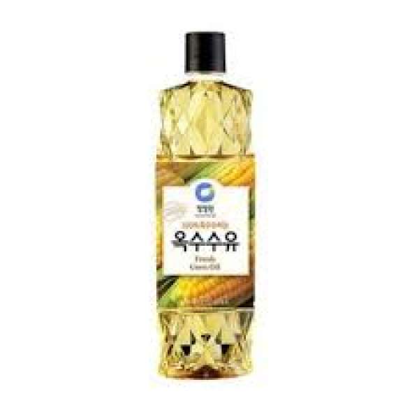 Масло кукурузное (оксусу ю) Corn oil 900ml Daesang