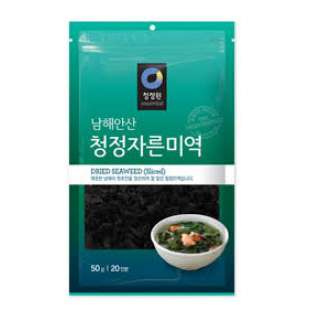 Морская капуста сушенная для супа мелко нарезанная (миек) Dried Seaweed 20g Daesang