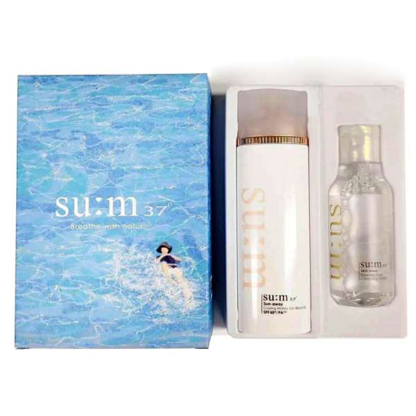 Набор для лица Waterfull Sun Cream Set Su:m37