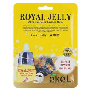 Тканевая маска Маточное молочко Royal Jelly Ultra Hydrating Essence Mask 25ml Ekel