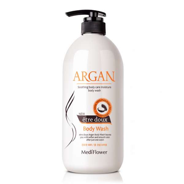 Гель для душа с аргановым маслом Etre doux Argan Body Wash 1000ml Medi Flower