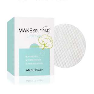 Ватные диски запаски Make Self Pad (Refill) 130pcs Medi Flower