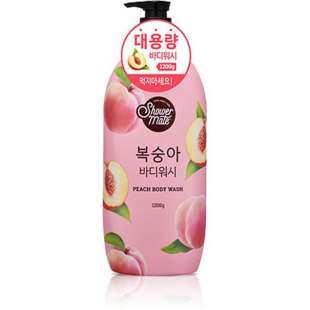 Гель для душа Peach Body Wash 1200ml Shower mate