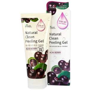 EKEL NATURAL CLEAN PEELING GEL(ACAI BERRY) Пилинг-скатка с экстрактом ягоды Асаи