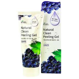 Ekel Grape Natural Clean Peeling Gel Пилинг-скатка с экстрактом черного винограда