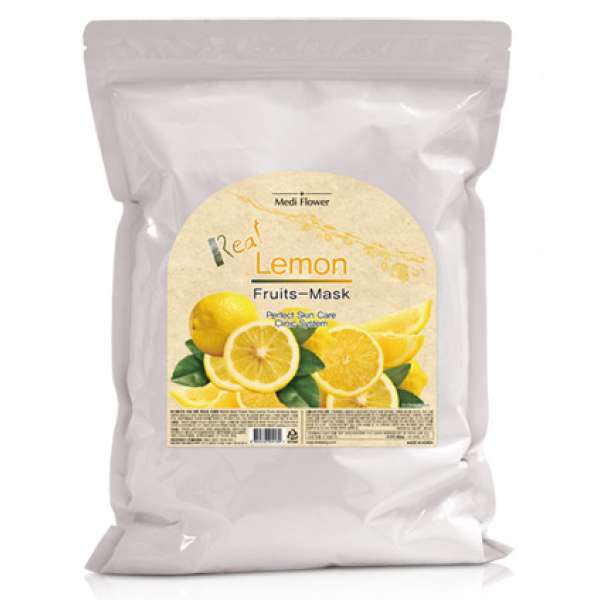 Альгинатная маска Fruits Alge-Mask Lemon 1кг Medi Flower