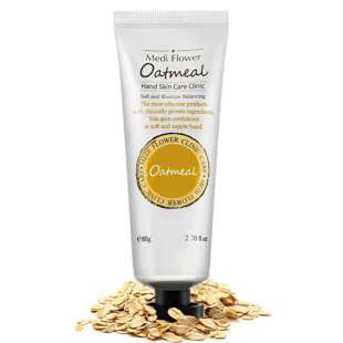 Крем для рук овсянка OatMeal Hand Cream 80g Medi flower