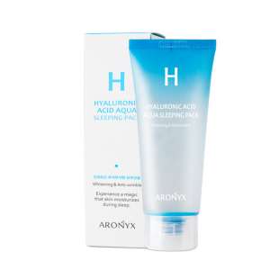 Увлажняющая ночная маска Aronyx Hyaluronic Acid Aqua Sleeping Pack 100ml Medi Flower