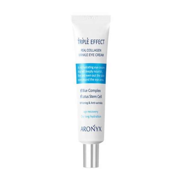 Крем для кожи вокруг глаз с тройным эффектом Aronyx Triple Effect Eye cream 40ml Medi Flower