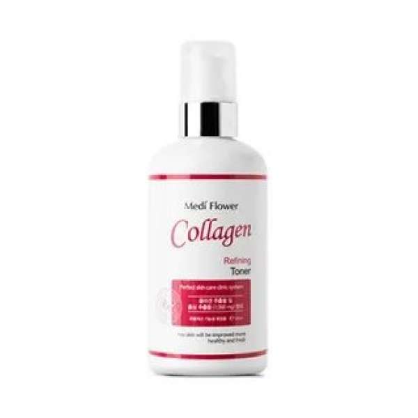 Тонер для лица против морщин Collagen Refining Toner 250ml Medi Flower