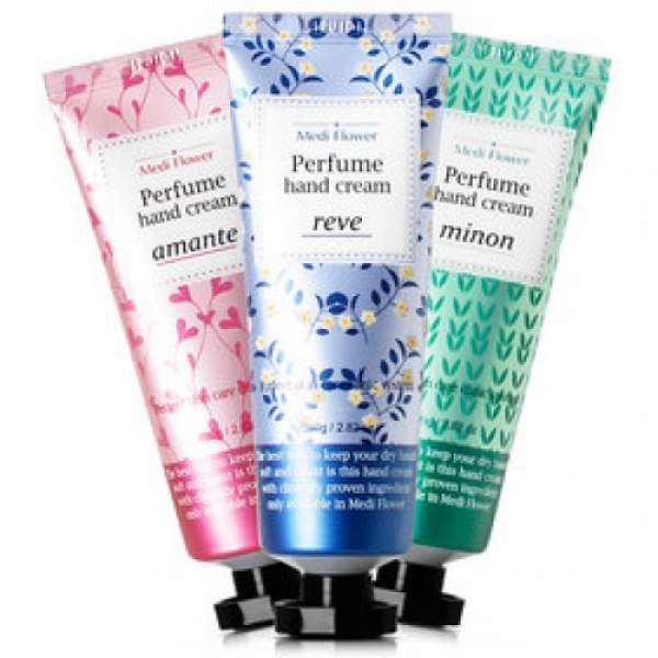 Парфюмированный крем для рук Perfume Hand Cream 80g Medi Flower