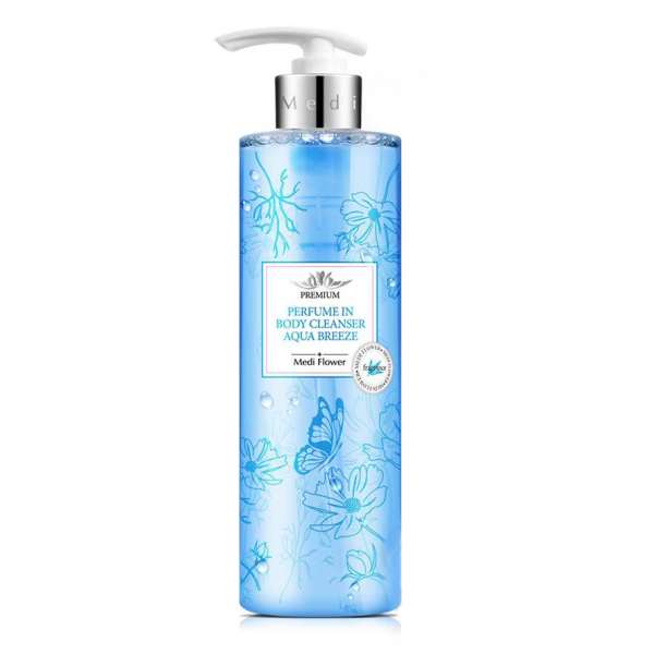 Парфюмированный гель для душа Perfume in Body Cleanser Aqua Breeze 500ml Medi Flower