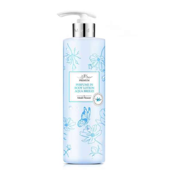 Парфюмированный лосьон для тела Perfume in Body Lotion Aqua Breeze 500ml Medi Flower