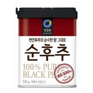 Перец черный молотый (сунхучу) Black Pepper 50 g. Daesang