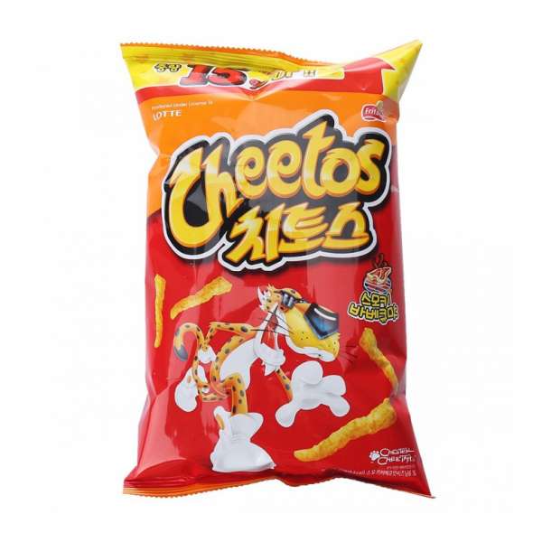 Снеки кукурузные Читос Барбекю (Читос Барбекю) Cheetos BBQ Snack 82g Lotte 