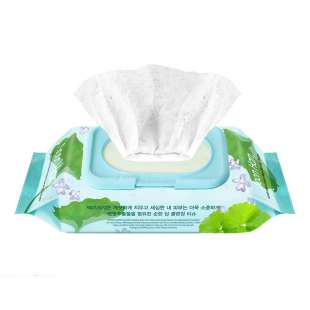 Влажные салфетки для снятия макияжа Centella Soon Han Deep Cleansing Tissue 400g Medi Flower