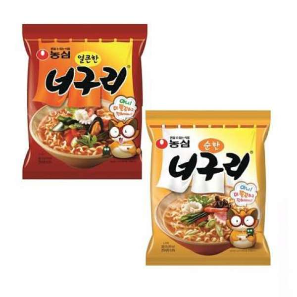 Лапша быстрого приготовления Ногури (ногури) Neoguri Ramyun 120g Nongshim