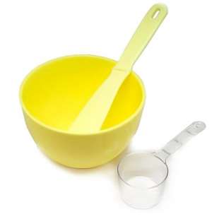 Набор для приготовления и нанесения альгинатных масок Alge-Mask Tools (Rubber Bowl,Spatula,Measuring cup) Medi Flower