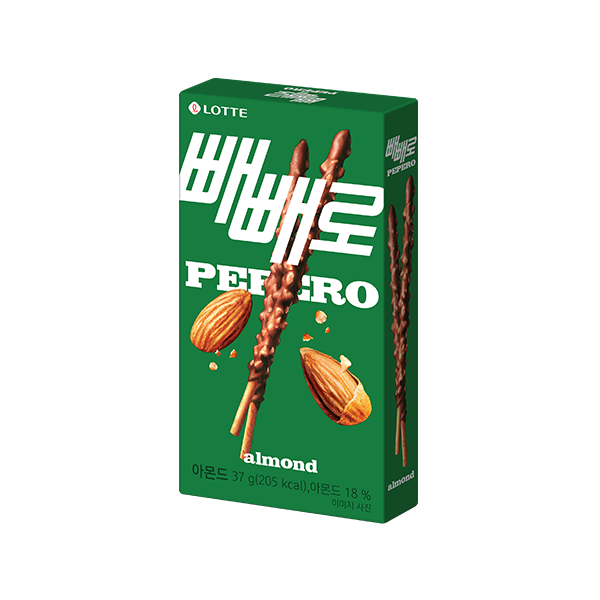 Соломка в шоколадной глазури с миндалём Almond Pepero