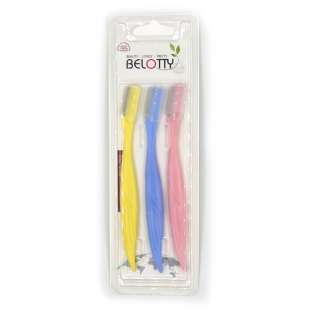 Бритвы для бровей EK-140 3pcs Belotty