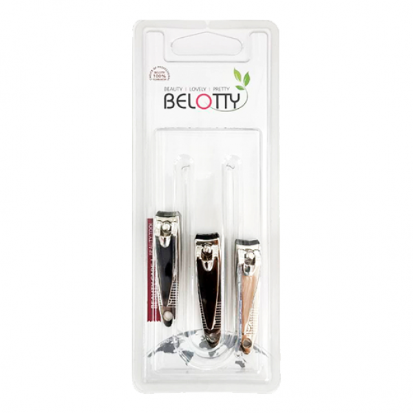 Кусачки для ногтей маленькие NC-54 3pcs Belotty