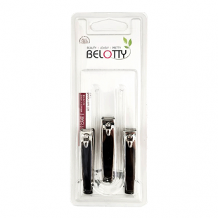 Кусачки для ногтей средние NC-59 3pcs Belotty