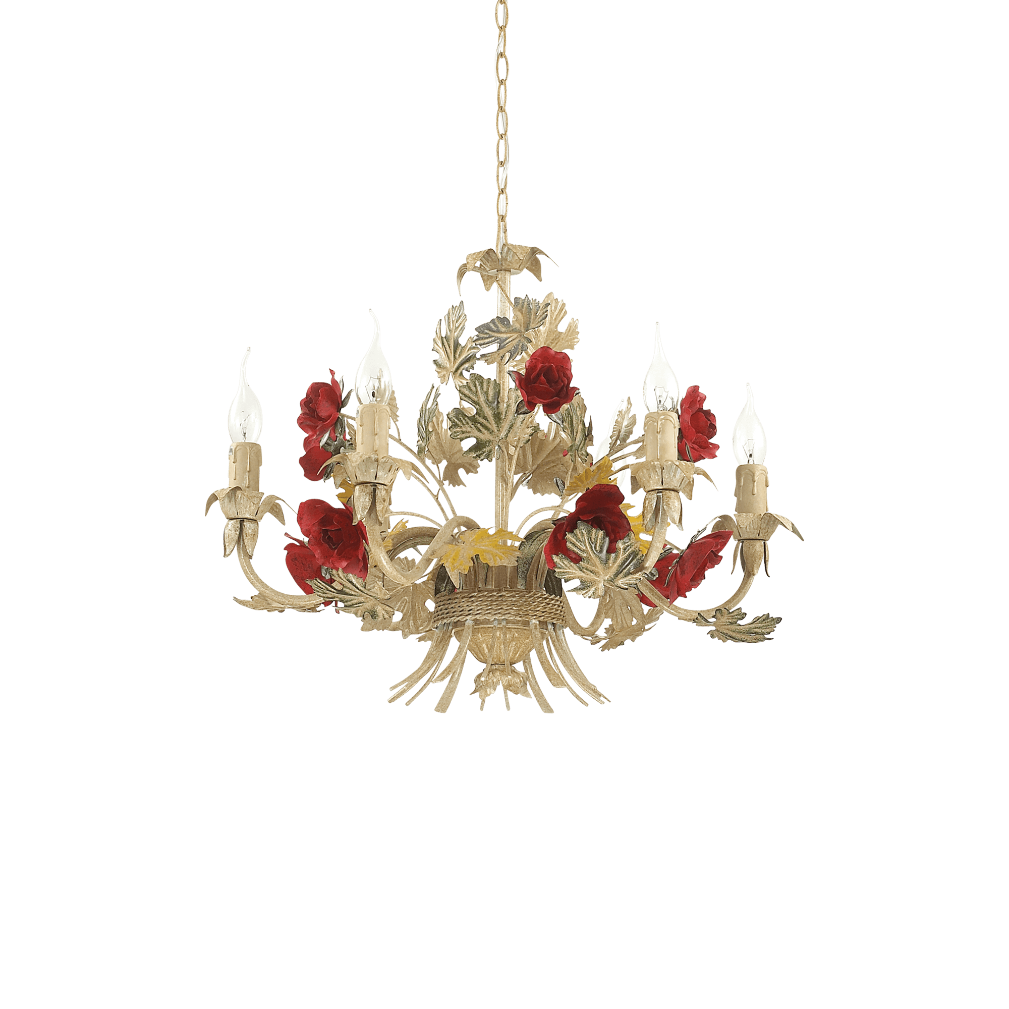 Product 11913 Золотистая люстра Camilla SP6 Ideal Lux 168067 — изображение 1