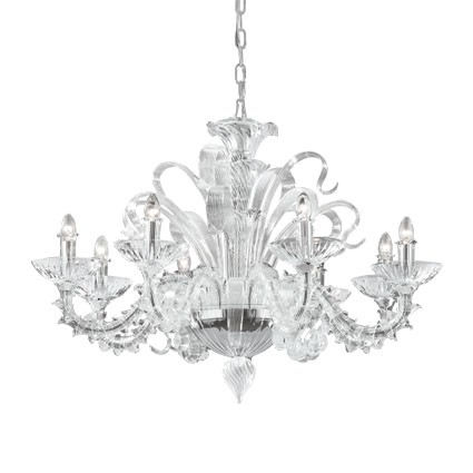 Product 12063 Прозрачная люстра SAN MARCO Ideal Lux 052229 — изображение 1