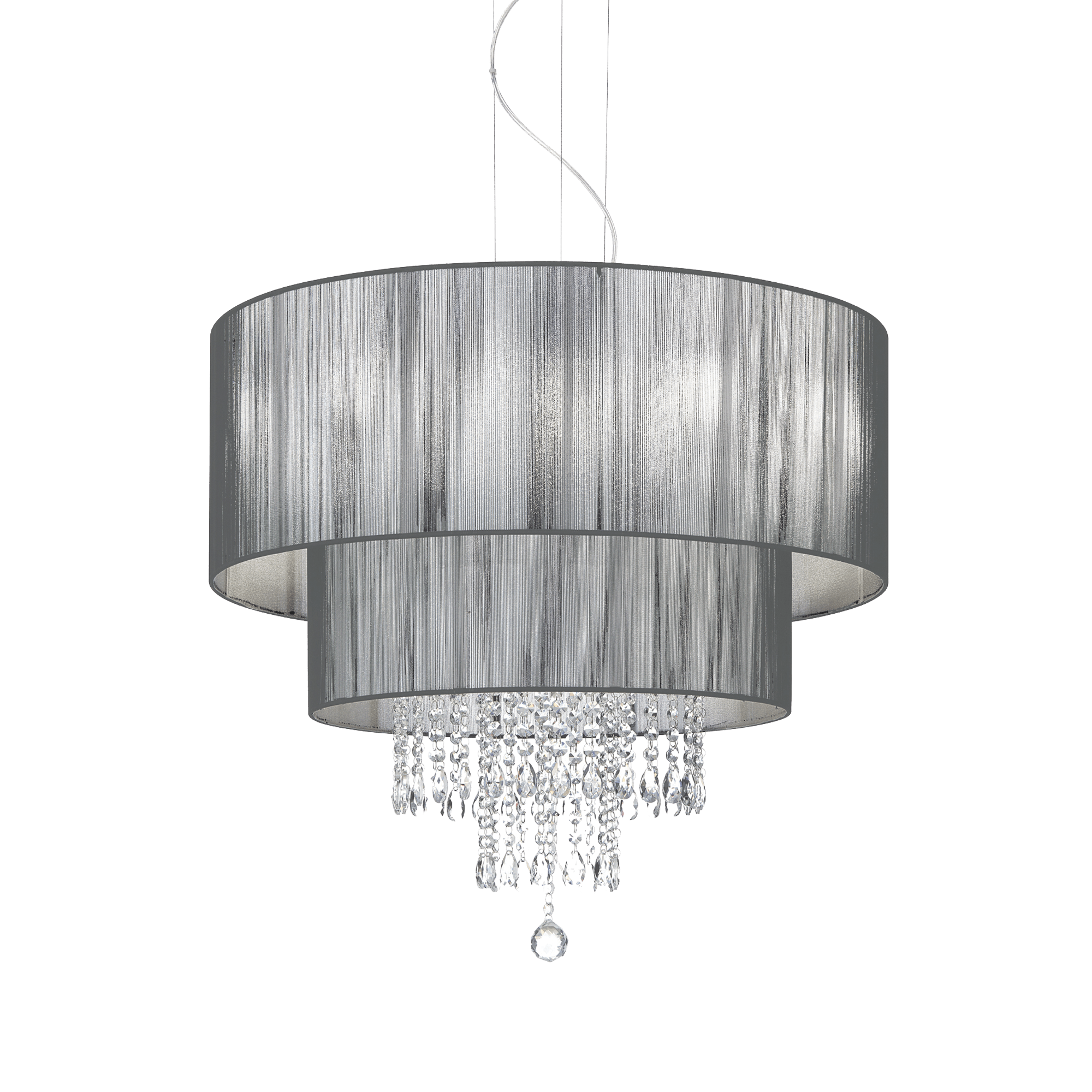 Product 12462 Черная люстра OPERA Ideal Lux 103327 — изображение 1