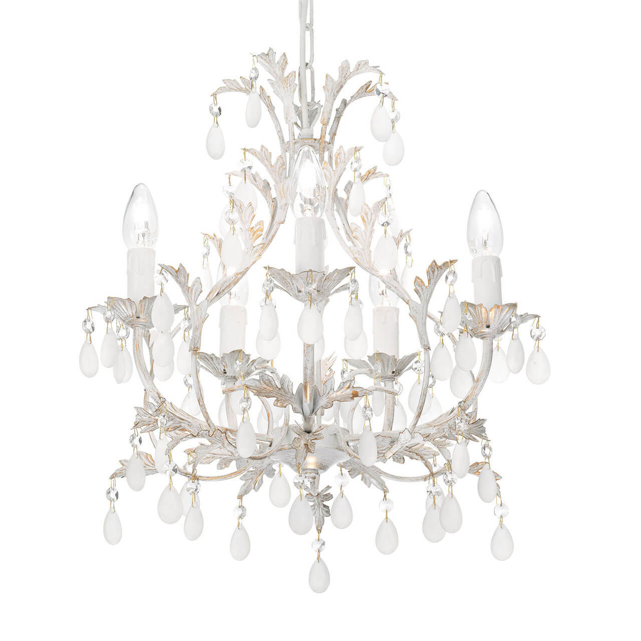Product 12465 Белая люстра CASCINA IDEAL LUX 100272 — изображение 1