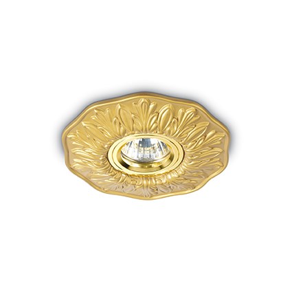 Product 12624 Золотой точечный светильник POLKA Ideal Lux 115610 — изображение 1